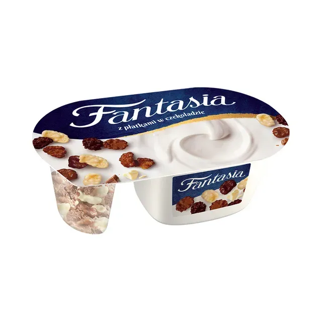 Koorene jogurt šokolaadiga, FANTASIA, 102 g