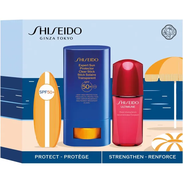 Shiseido Expert Sun Protector Clear Stick SPF 50+ Kinkekomplekt naistele