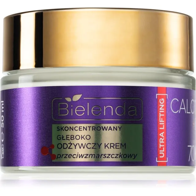 Bielenda Calcium + Q10 Concentrated deeply nourishing anti-wrinkle cream for day 70+ Pinguldav vananemisvastane päevakreem 50 ml