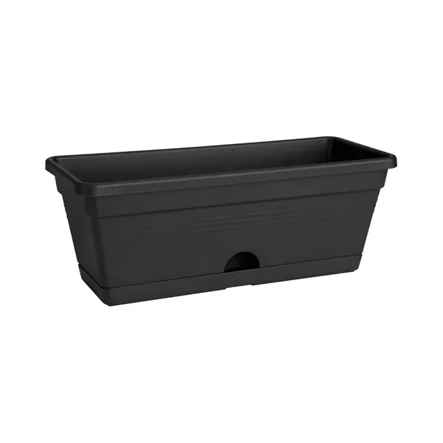 Taimekast Green Basics mini 30 x 12cm 1,2L must, ELHO, 1 tk