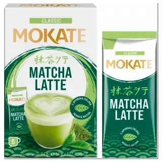 Matcha Latte lahustuv jook, MOKATE, 84 g