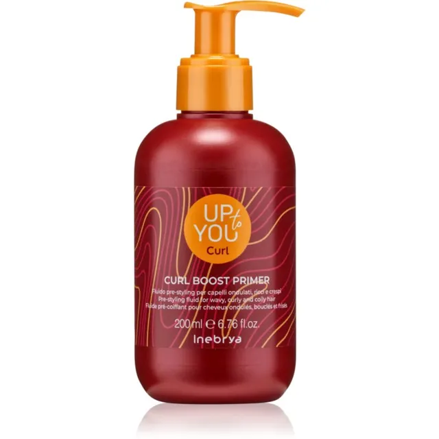 Inebrya Up To You Curl Boost Primer Soengukreem lainelistele ja lokkis juustele 200 ml