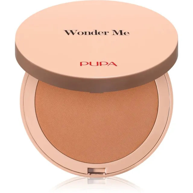 PUPA Milano Wonder Me Bronzer Päikesepuuder laitmatu naha saavutamiseks varjund 004 - Dark Warm 7.5 g