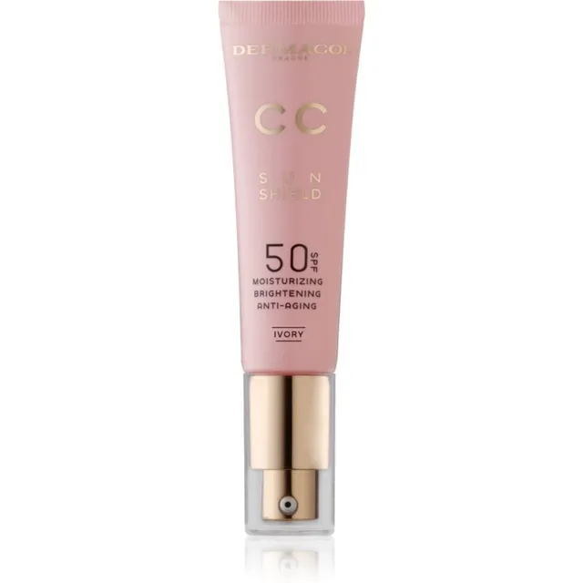 Dermacol Sun Shield CC kreem SPF 50 varjund Ivory 30 ml
