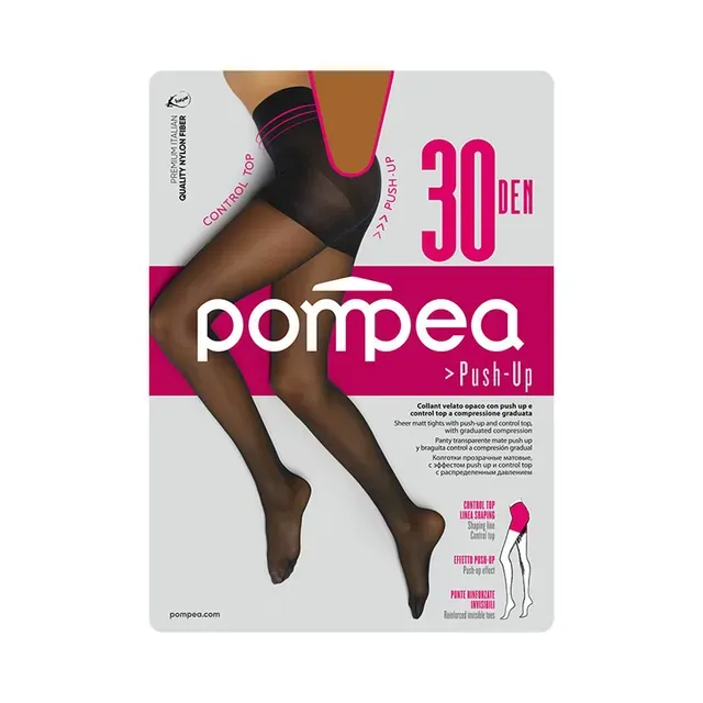 Naiste sukkpüksid Push Up 30 den Studio ambrato 3, POMPEA, 1 paar