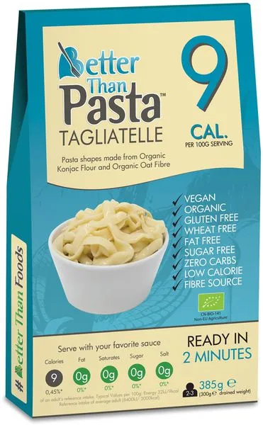 Makaronid KONJAC TAGLIATELLE, ökoloogilised