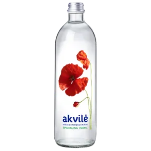 Akvile Nõrgalt gas-tud min.vesi 0.75L