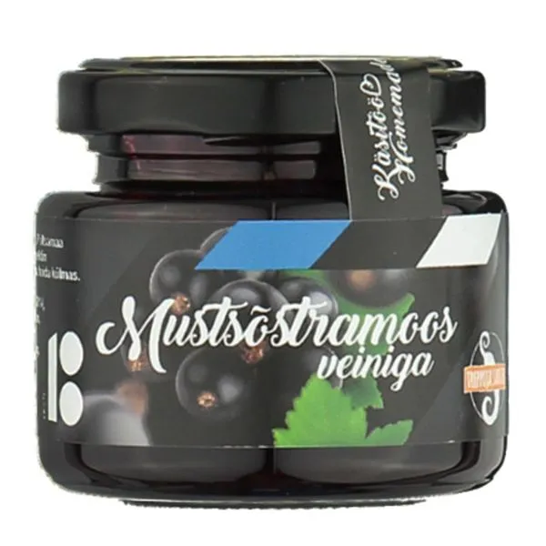 Mustsõstramoos Veiniga 120g Eesti
