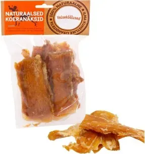 Veise kõõlused - naturaalsed koeranäksid, kuivatatud maius koerale
