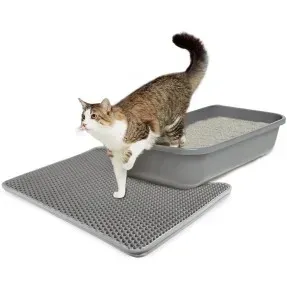 Kassi liivakasti matt, kahekihiline kärgstruktuuriga Trap Litter Mat (AFP - Go Fresh)