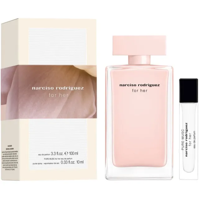 narciso rodriguez for her Kinkekomplekt naistele