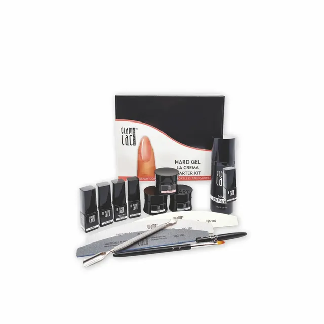 GlamLac Hard Gel Starter Kit 3 x 15 ml