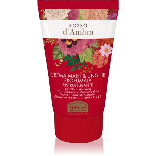 Helan Rosso d'Ambra Scented Hands & Nails Cream Niisutav kätekreem naistele 50 ml