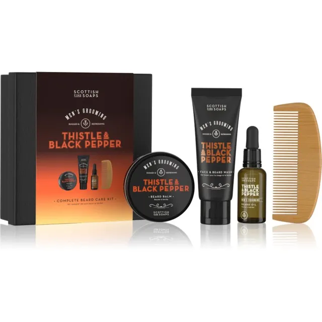 Scottish Fine Soaps Thistle & Black Pepper Kinkekomplekt meestele