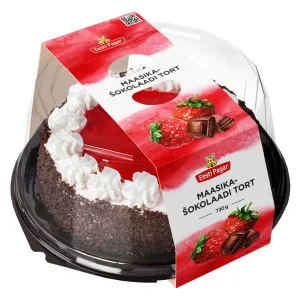 Maasika-kohupiima tort 730g Eesti Pagar