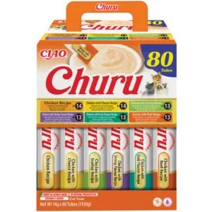 Inaba Churu Multipakk Kana kreem maiustus kassidele 80x14g