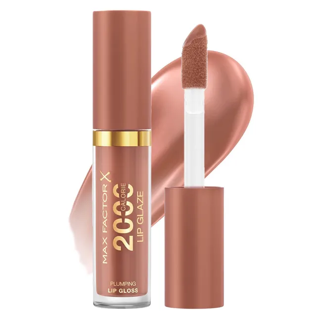 MAX FACTOR 2000 Calorie Lip Glaze No.150 Caramel Swish 4.4ml
