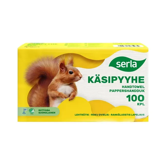 Lehträtikud, 2-kihiline, SERLA, 100 tk