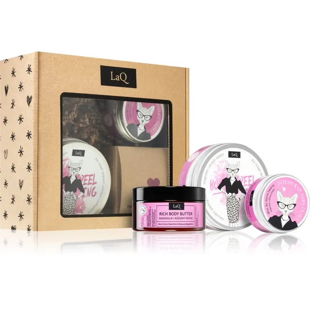 LaQ Kitten Magnolia Kinkekomplekt täiusliku ilme jaoks 3 tk
