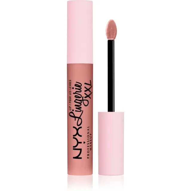 NYX Professional Makeup Lip Lingerie XXL Matt vedel huulepulk varjund 01 - Undressd 4 ml
