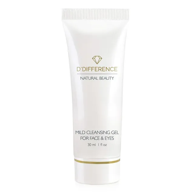 D´DIFFERENCE Natural Beauty 4D Mild Cleansing Gel For Face & Eyes 30ml