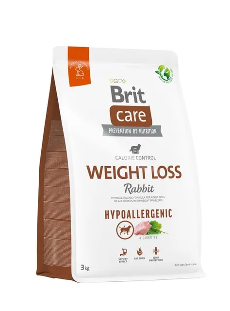 Brit Care Weight Loss koera kuivtoit, jänes, 3 kg