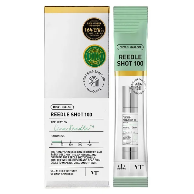 VT COSMETICS Cica X Hyalon Reedle Shot 100 10x2ml
