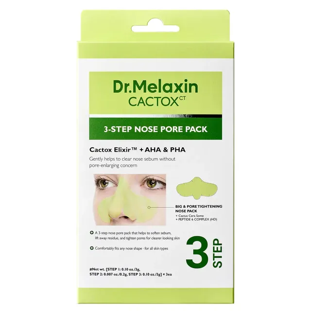 DR.MELAXIN Cactox 3-Step Nose Pore Pack 3g