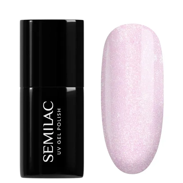SEMILAC UV Gel Nail Polish No.390 Spark Of Bare Love 7ml
