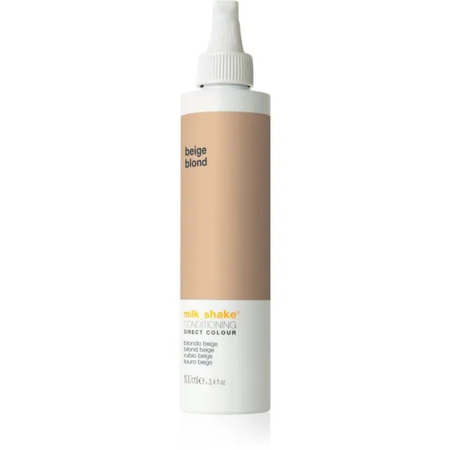 milk_shake® Direct Colour Toniseeriv palsam intensiivseks niisutamiseks Beige blond 100 ml