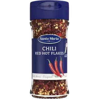 Tšillipipar Red Hot, helbed, 28g, SANTA MARIA