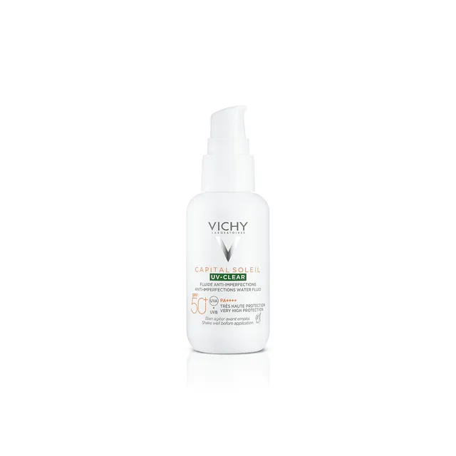 VICHY CS PÄIKESEKAITSEEMULSIOON SPF50+ UV-CLEAR NÄOLE 40ML