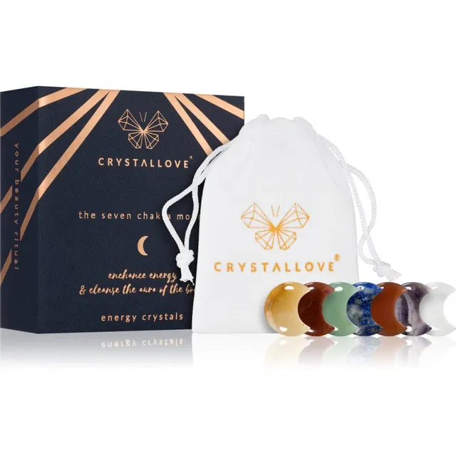 Crystallove Energy Crystals The Seven Chakra Moons Massaaživahend 7 tk