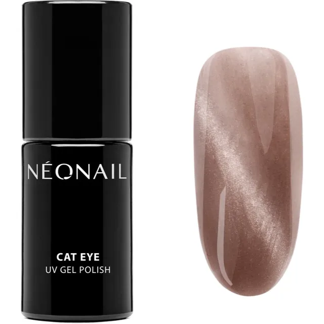 NEONAIL Rhythm Of Spring Geelküünelakk UV / LED lambiga kasutamiseks varjund Sunlit Shimmer (Cat Eye) 7.2 ml