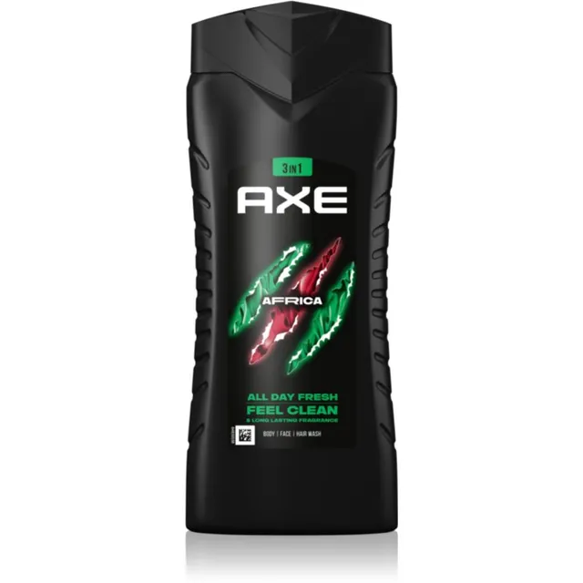 Axe Africa Dušigeel näole, kehale ja juustele 400 ml