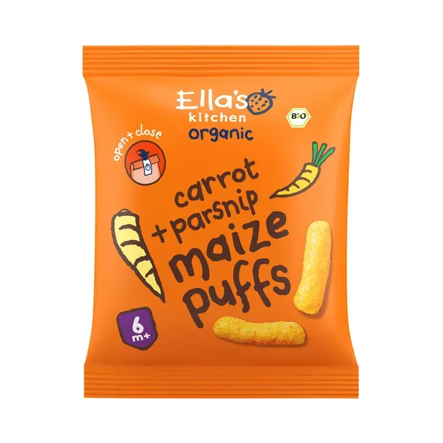 Porgandi-pastinaagi maisipulgad mahe 6+, ELLA'S KITCHEN, 20g