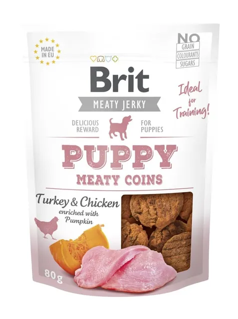Brit Care Meaty Coins kutsika maius, kalkun, 80 g