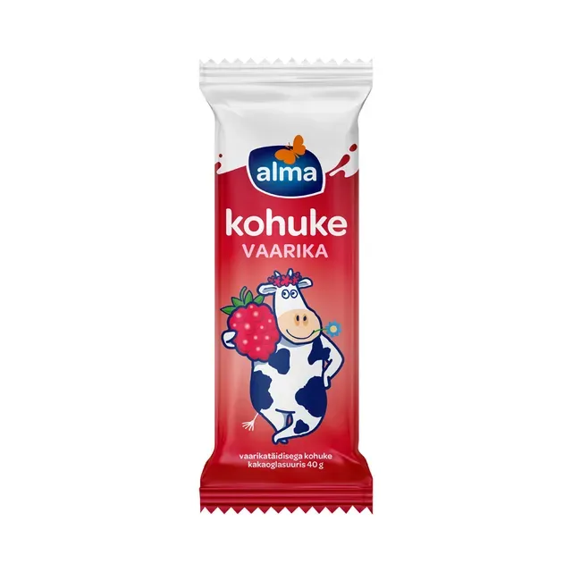 Alma Kohuke Vaarikatäidisega kakaoglasuuris 40g