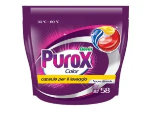 Purox Pesukapslid Color 58tk