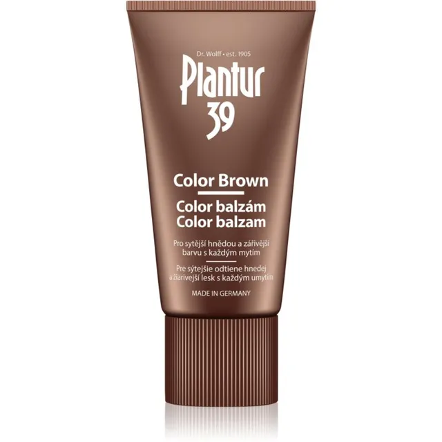 Plantur 39 Color Brown Kofeiinipalsam pruunidele juuksetoonidele 150 ml