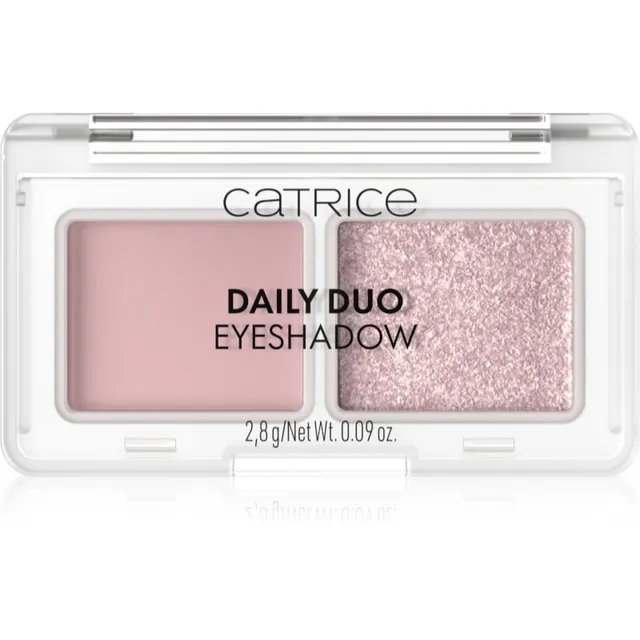 Catrice Daily Duo Eyeshadow Lauvärviduo varjund 020 On The Go Rosé 2.8 g