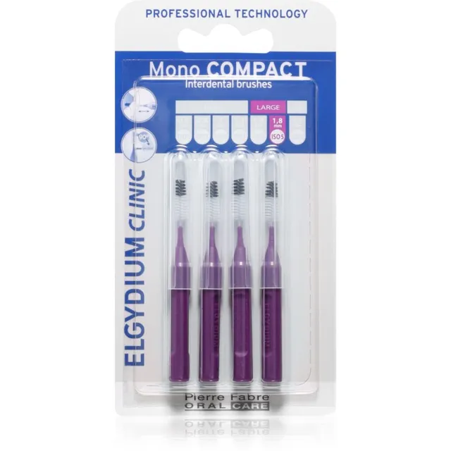 Elgydium Mono Compact Hambavaheharjad 4 tk