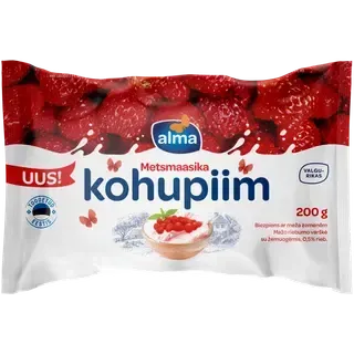 Kohupiim metsmaasika, ALMA, 200 g