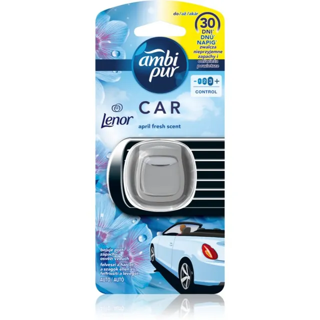 AmbiPur Lenor April Fresh õhuvärskendaja autole 2 ml