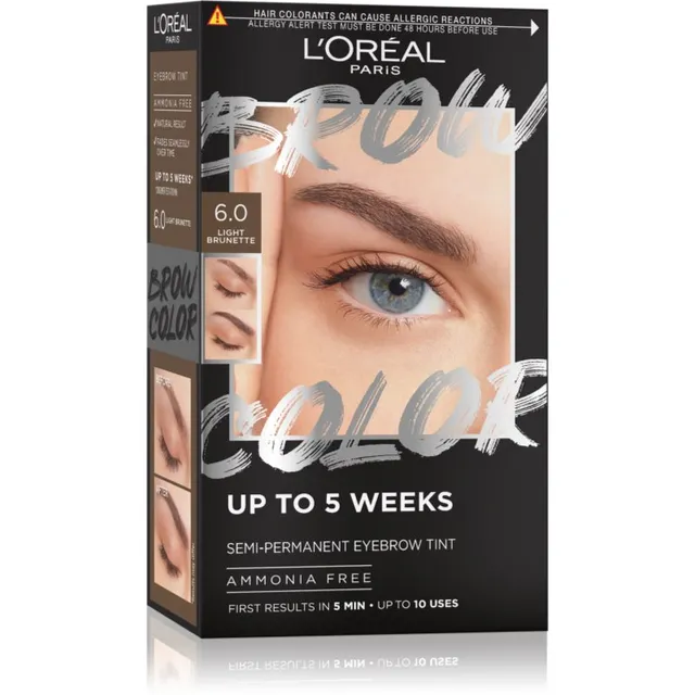 L’Oréal Paris Brow Color Kulmuvärv varjund 6.0 Light Brunette 1 tk