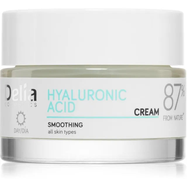 Delia Cosmetics Hyaluronic Acid Silendav niisutaja hüaluroonhappega 50 ml