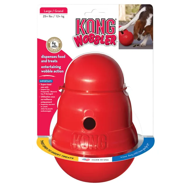 KONG Wobbler täidetav koera mänguasi, S