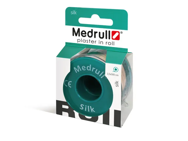 MEDRULL RULLPLAASTER SILK 2,5X500CM KARBIS