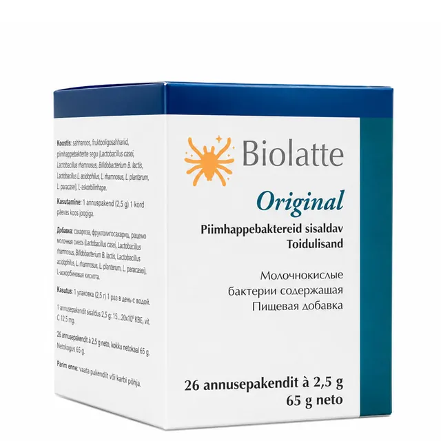 BIOLATTE Original 26x2.5g