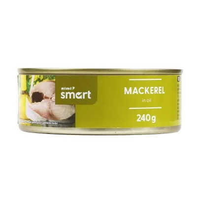 Makrell õlis Rimi Smart 240g/168g